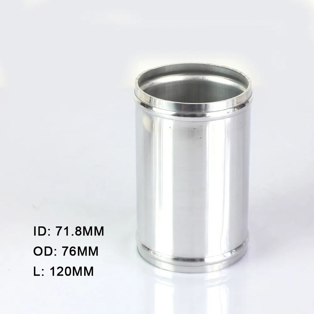 Manifold Hose Snorkel Air Cold Intake Aluminium Tube Convex Durable Pipe Admission Duct Cooling Systems Turbo Accessories 76MM