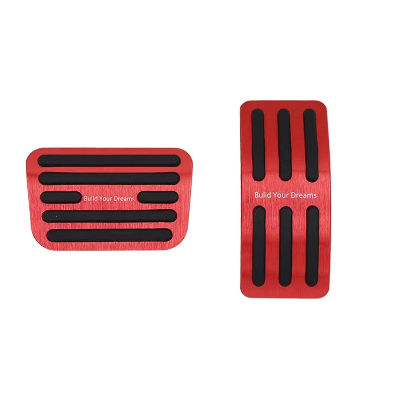 For Byd Shark 6 2025 2026 Alumium Alloy Rubber Brake Pedal Cover SHARK Accelerator Anti-Slip Auto Styling Accessories