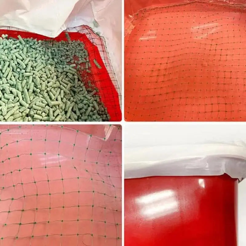 Cat Litter Bags Liners 10Pcs Drawstring Sifting Cat Litter Bags with Filter Net Reusable Litter Box Liners Thick Cat Litter Bags