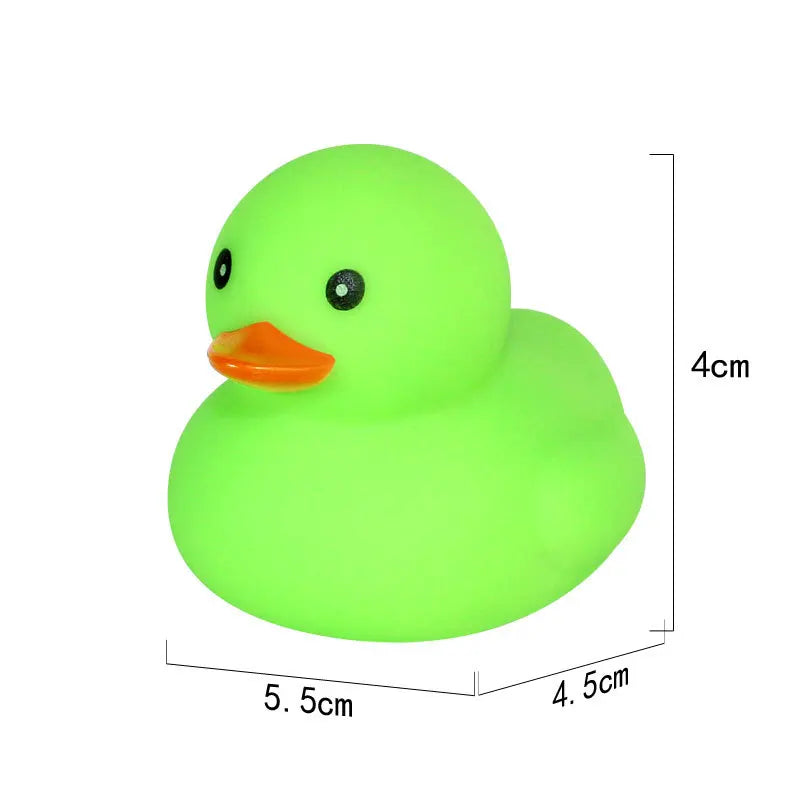 Car Decorative Ornaments, Duck, Little Yellow Duck, Bathing, Pinching and Squawking Little Duck, Children's Water Toy