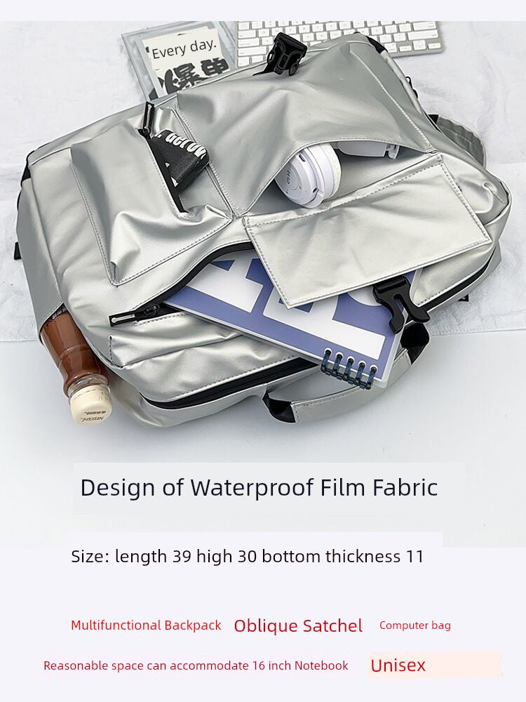 Multifunctional Contrast Color Sports Easiest for Match College Student Crossbody Bag