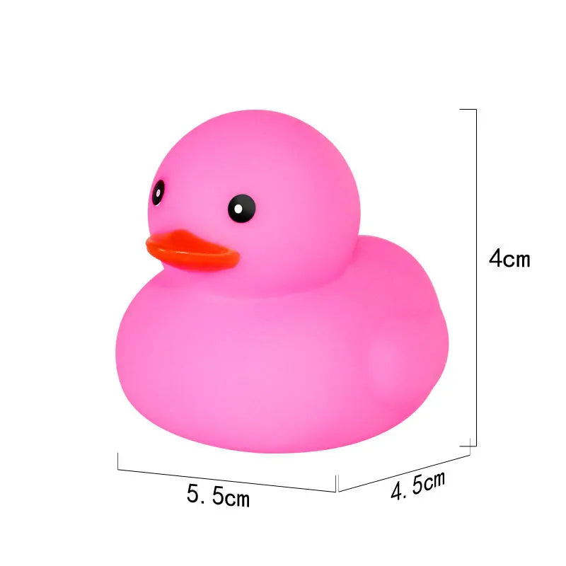 Car Decorative Ornaments, Duck, Little Yellow Duck, Bathing, Pinching and Squawking Little Duck, Children's Water Toy