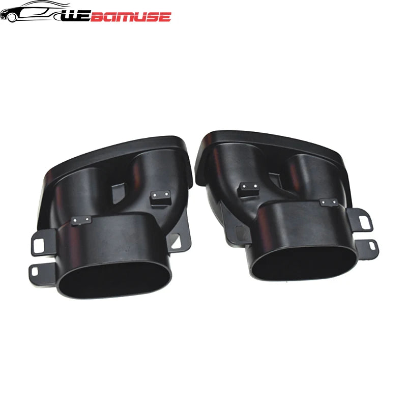 Car Exhaust Tip For Benz W205 W212 W213 W218 W222 CLS C E S Class Exhaust System Rear Muffler Tip Tailpipe Exhaust Tips Tailpipe