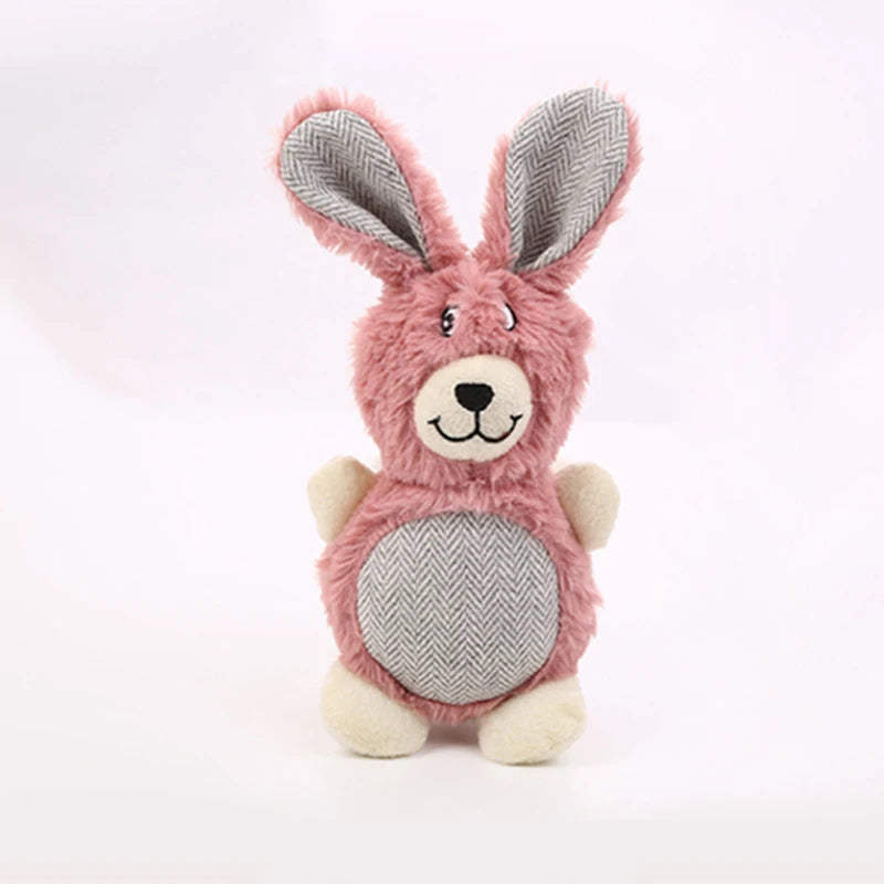 Dog toys Cute animal plush gnawing toys grinding teeth cleaning pet supplies