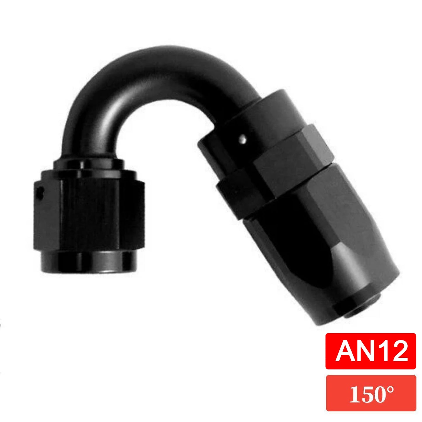1 Pc Universal AN10 AN12 AN16 Straight 45 60 90 120 150 180 Degree Oil Fuel Swivel Hose End Fitting Oil Hose End Adaptor Kit