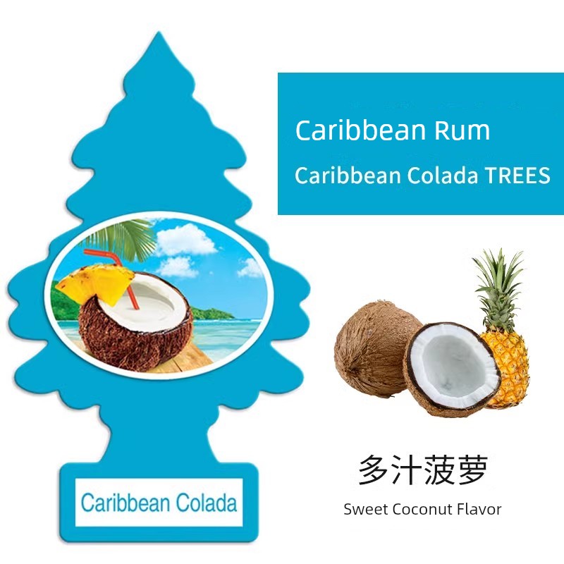 Jasmine Scented Green Tea American Small Tree Pendant Car