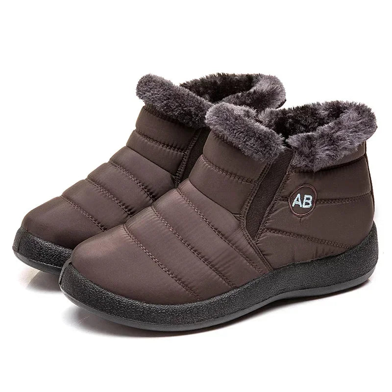 2024 New Waterproof Women Boots Winter Snow Boots for Women Winter Shoes Daily Casual Lightweight Cotton Shoes Ankle Botas Mujer