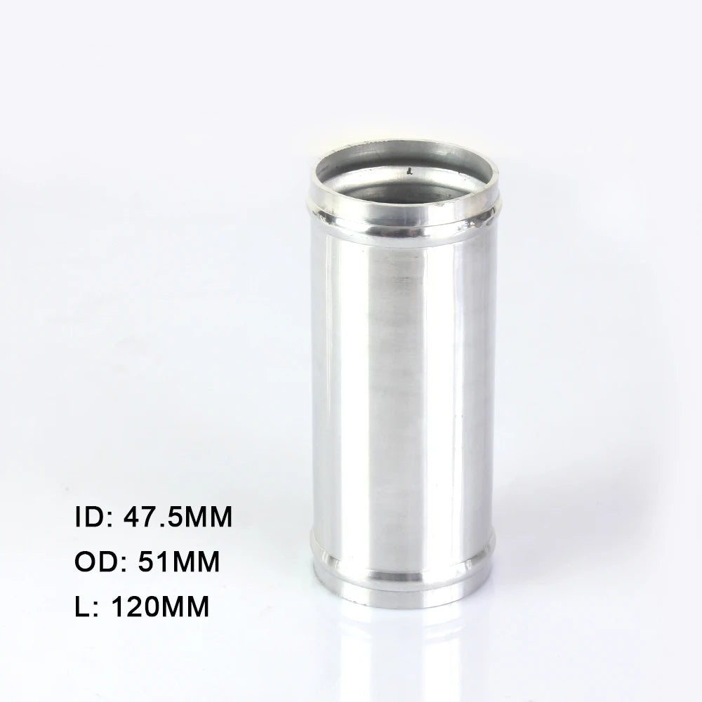 Universal Aluminum Tube 51mm 57mm 63mm 70mm 76mm Turbo Engine Connector Adapter Joiner 120mm Length Alloy Air Cold Intake Pipe