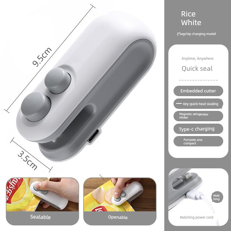 Charging Mini Food Freshness Protection Package Handy Gadget Sealing Machine