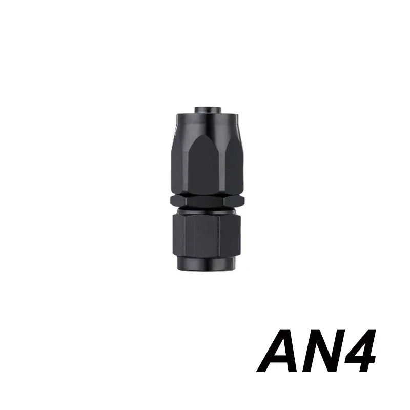 Universal AN4 AN6 AN8 AN10 AN12 Straight 45 90 120 180 Degree Car Oil Fuel CPE Swivel Hose End Fitting Oil Hose End Adaptor