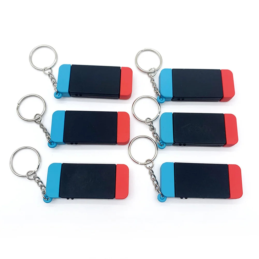 ZUIDID For Switch Keychains Keyring Charm Bag Pendant for NS Game Key Chains Toys Accessory Birthday Gifts