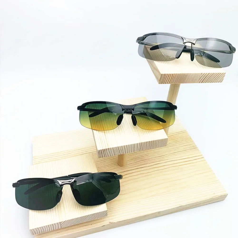 Universal Polarized Photochromic Sunglasses Driving Chameleon Glasses Change Color Sun Glasses Day Night Vision Driver's Eyewear