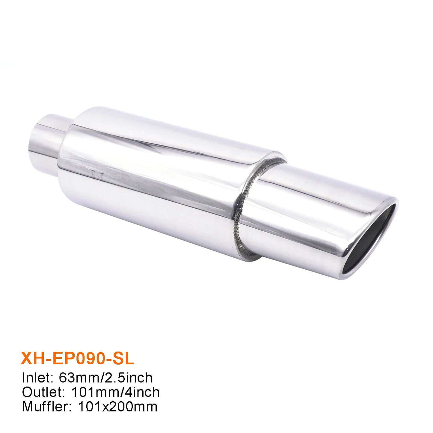 Exhaust Tip Car Escape Exhaust Systems 63MM Auto Racing Sport Muffler Turbo Sound Boost Tips Modification Accessories 2.5Inch