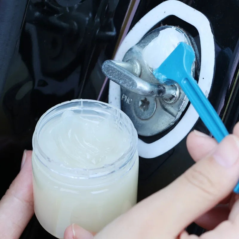 Car Lubricating Grease Set Lithium Track Abnormal Noise Antirust Oil White Mechanical Maintenance Gear Bearing Oil Grease Kit