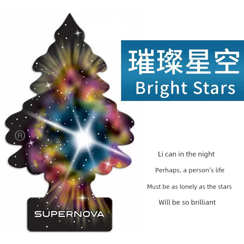 Jasmine Scented Green Tea American Small Tree Pendant Car