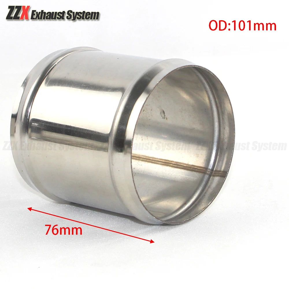 Motor inlet connection pipe connecting 304 stainless steel tube general 25/32/38/42/45/50/60/63/70/76/80/90/101 mm