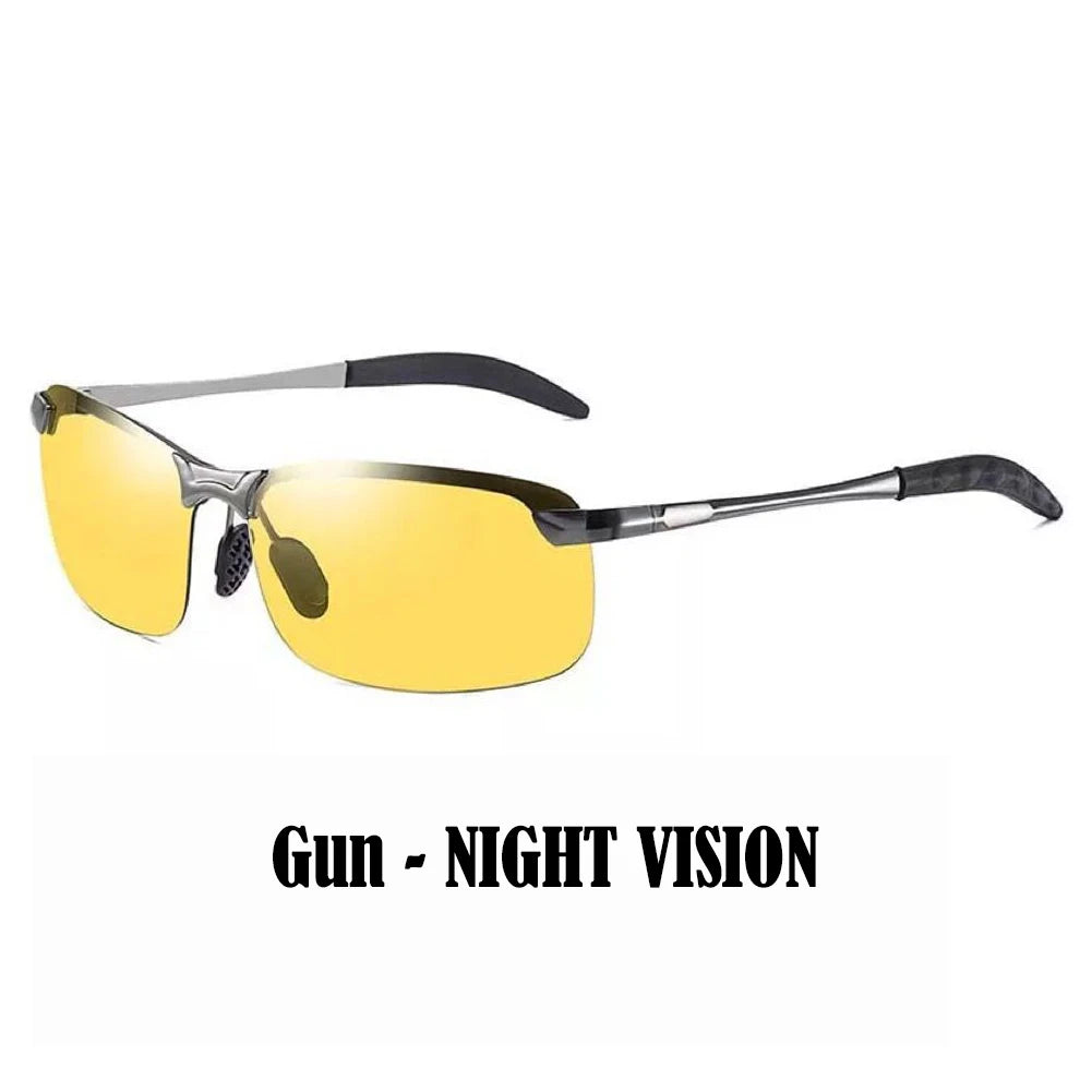 Universal Polarized Photochromic Sunglasses Driving Chameleon Glasses Change Color Sun Glasses Day Night Vision Driver's Eyewear