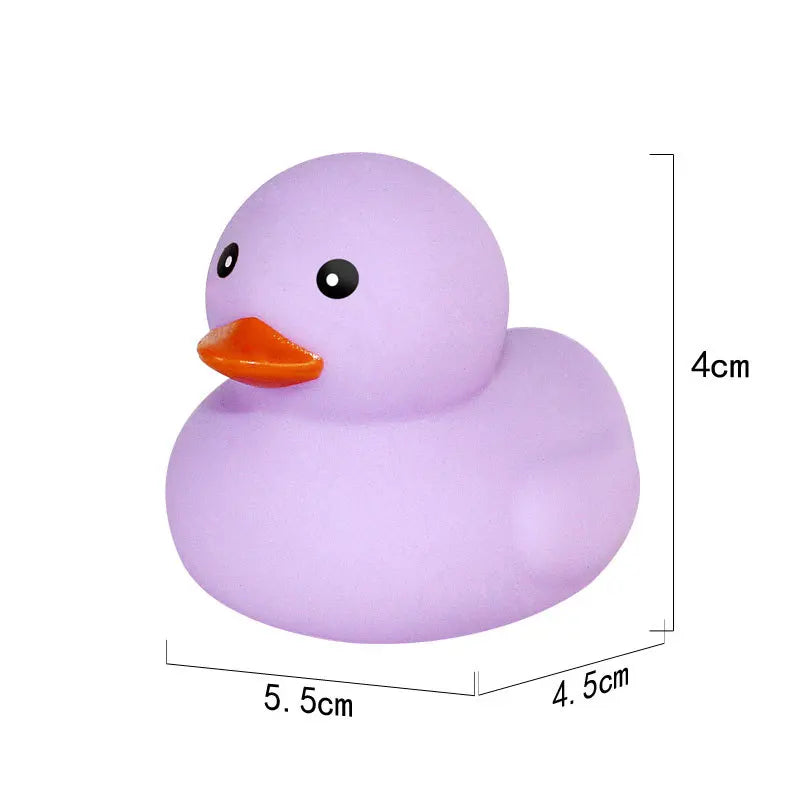 Car Decorative Ornaments, Duck, Little Yellow Duck, Bathing, Pinching and Squawking Little Duck, Children's Water Toy