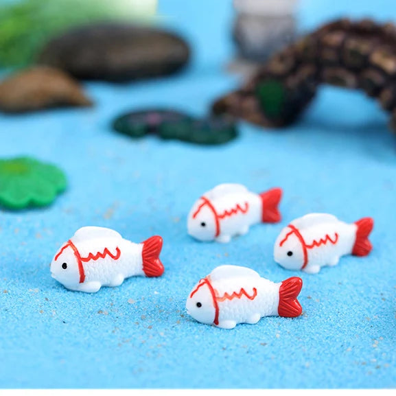5pcs Miniature Animals Chick Sheep Turtle Puppy Fairy Garden Toy Aquarium Decoration Duck DIY Handicraft Accessories 1-3cm