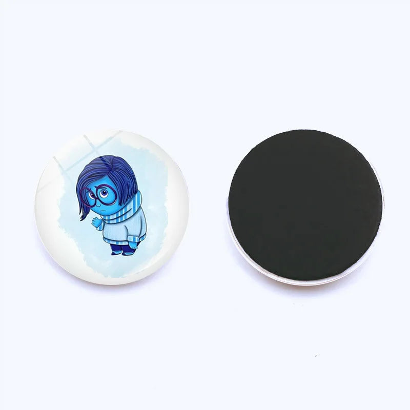 Inside Out 2 Refrigerator Magnets Disney Anime Sadness Anger Fridge Magnet Home Decoration Accessory Kids Toys Gift Hot Sales
