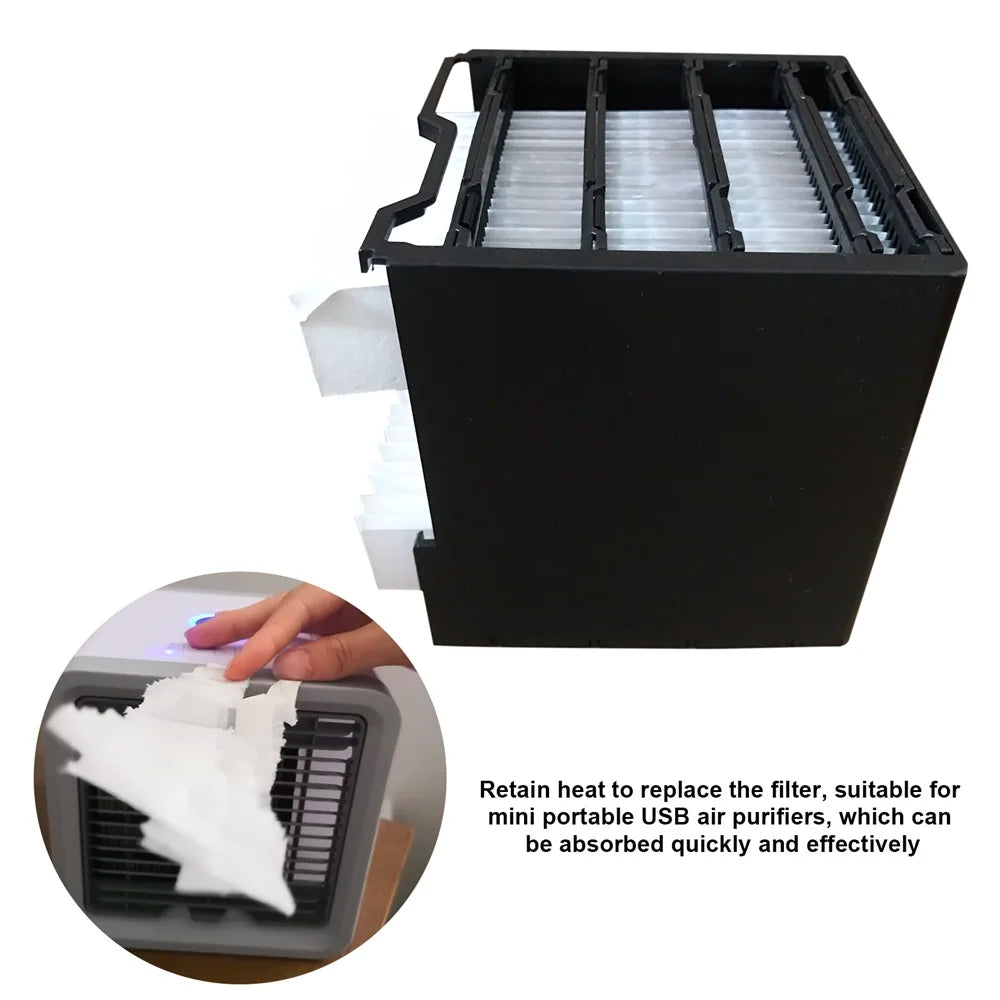 Mini Air Cooler Filter Replacement Air Conditioner Fan Filter
