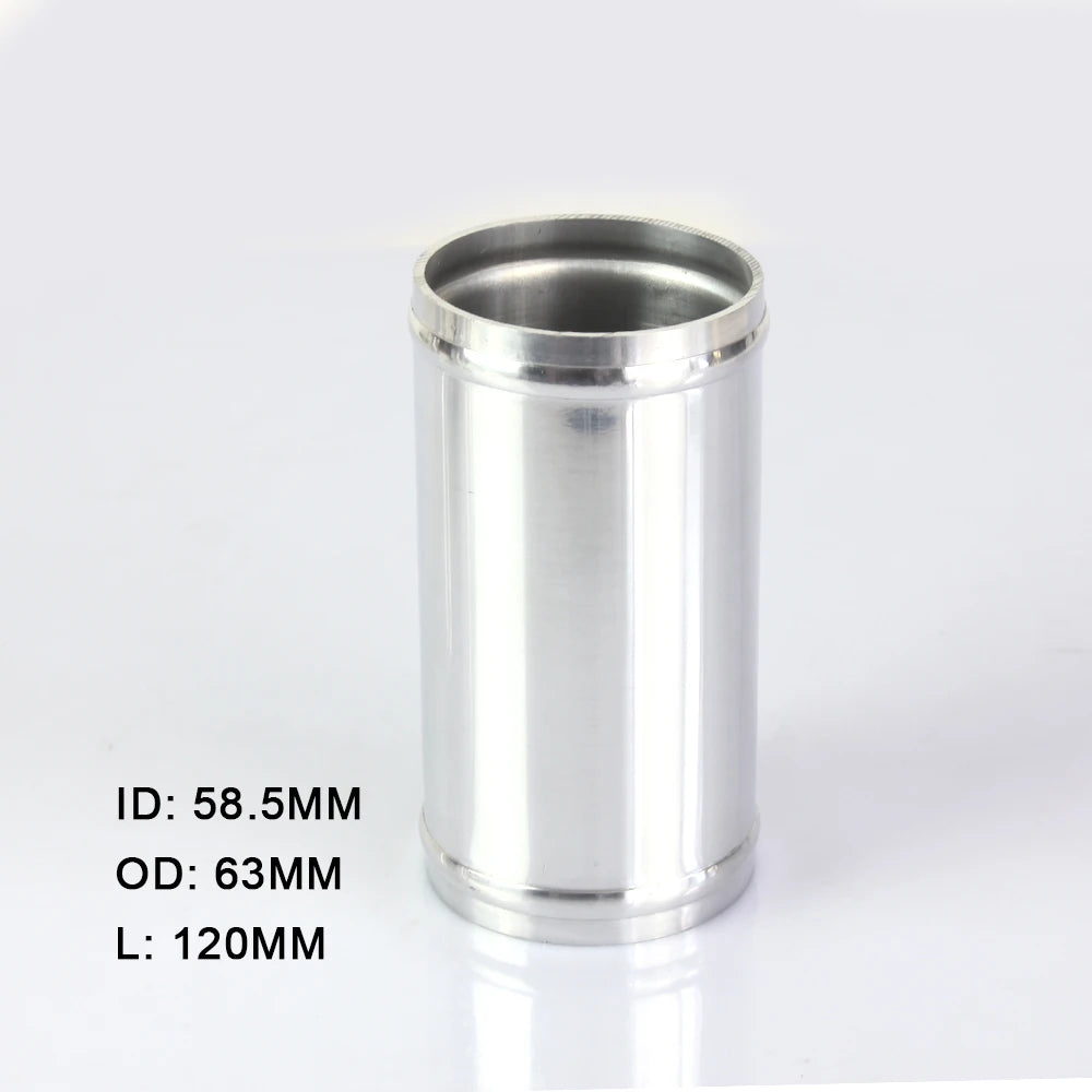 Universal Aluminum Tube 51mm 57mm 63mm 70mm 76mm Turbo Engine Connector Adapter Joiner 120mm Length Alloy Air Cold Intake Pipe