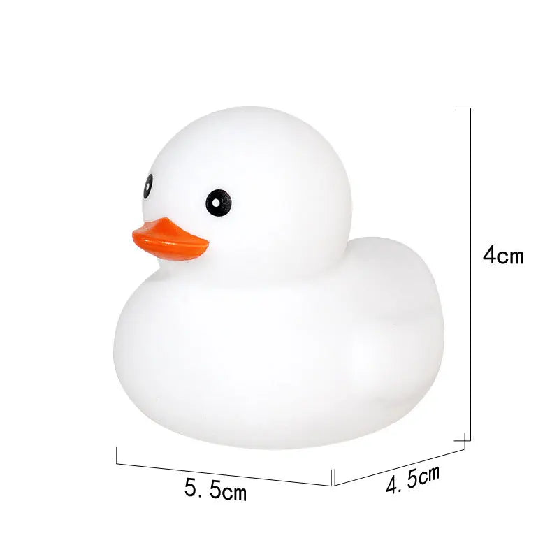 Car Decorative Ornaments, Duck, Little Yellow Duck, Bathing, Pinching and Squawking Little Duck, Children's Water Toy