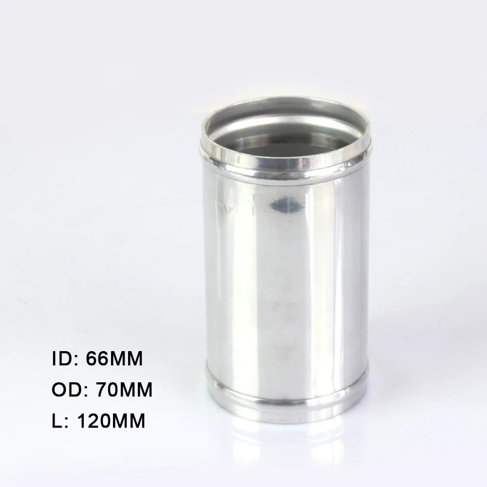 Universal Aluminum Tube 51mm 57mm 63mm 70mm 76mm Turbo Engine Connector Adapter Joiner 120mm Length Alloy Air Cold Intake Pipe