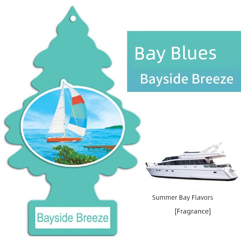 Jasmine Scented Green Tea American Small Tree Pendant Car