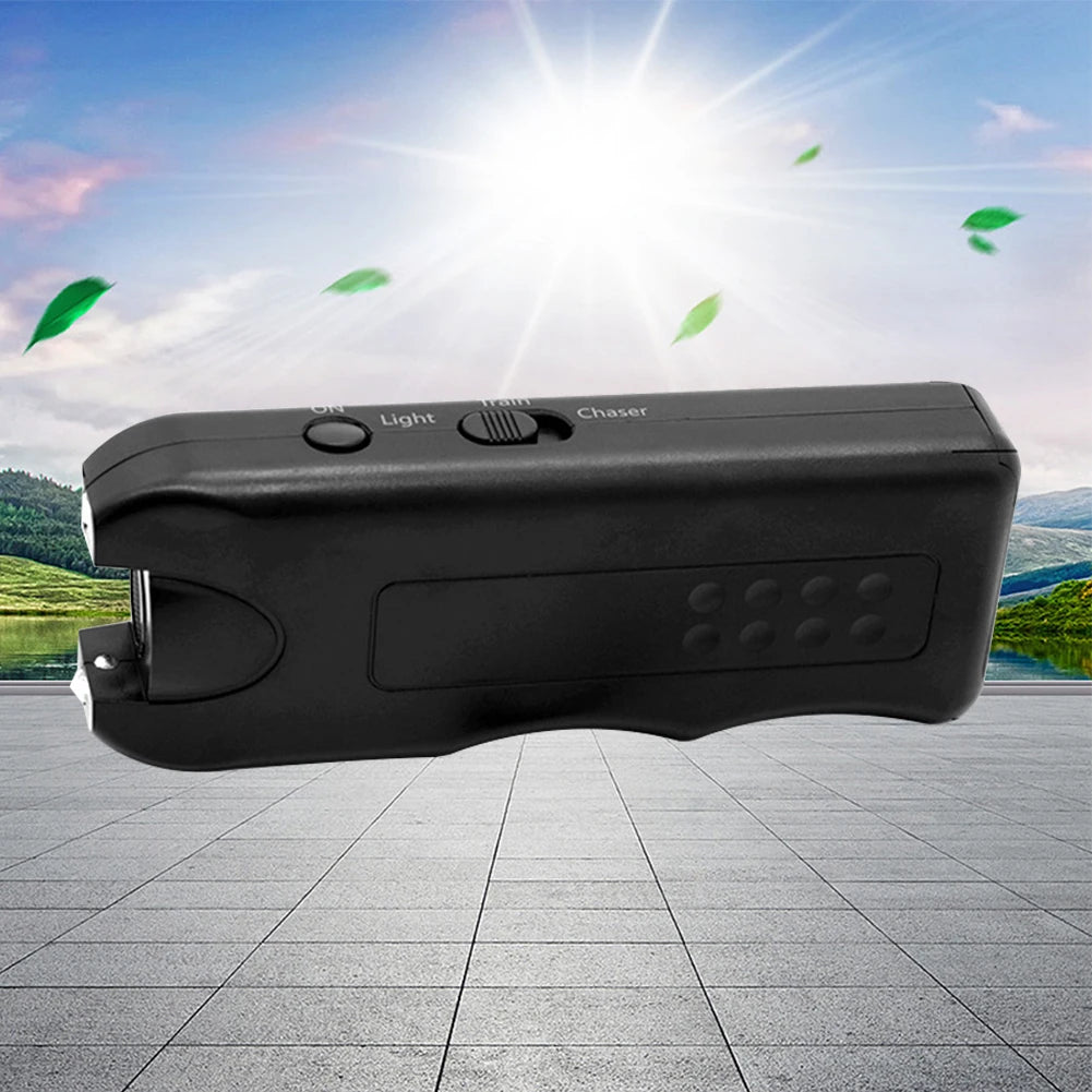 Ultrasonic Anti Barking Device Portable Dog Barking Control Device with LED Light Dog Bark Deterrent Battery Powered for Outdoor