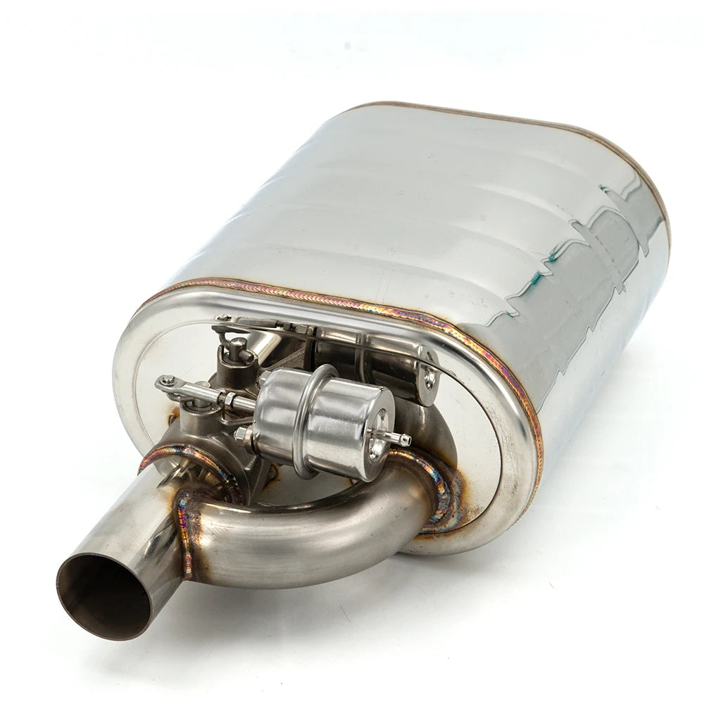 2"/2.5"/2.75"/3'' Inch Exhaust Muffler With Dump Vacuum Valve Stainless Steel Exhaust Cutout Remote Control Set Pump Controller