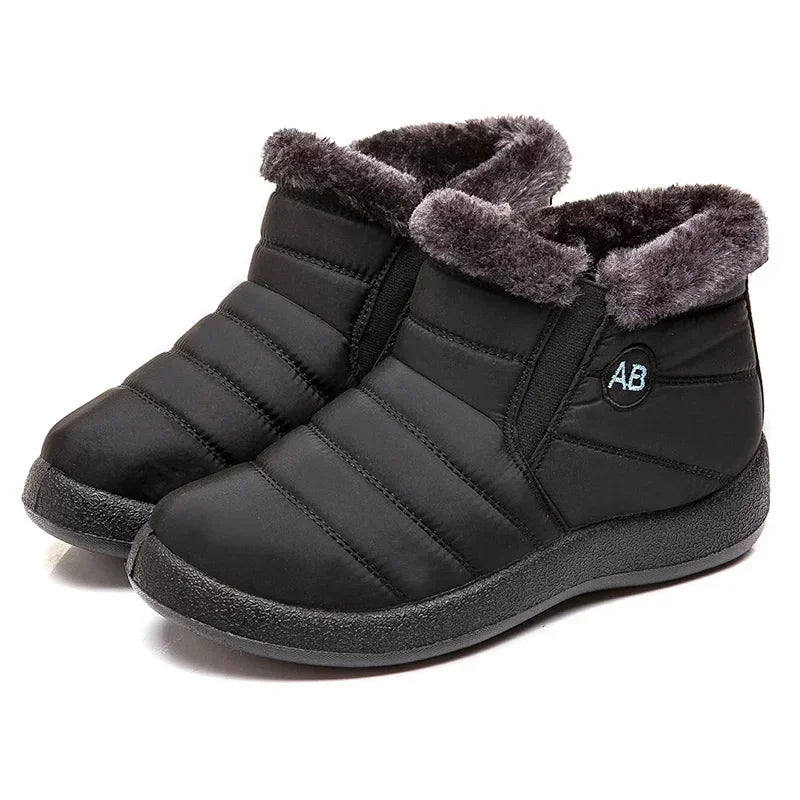 2024 New Waterproof Women Boots Winter Snow Boots for Women Winter Shoes Daily Casual Lightweight Cotton Shoes Ankle Botas Mujer
