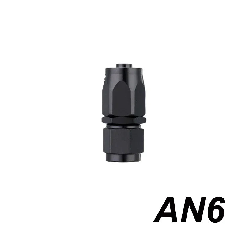 Universal AN4 AN6 AN8 AN10 AN12 Straight 45 90 120 180 Degree Car Oil Fuel CPE Swivel Hose End Fitting Oil Hose End Adaptor