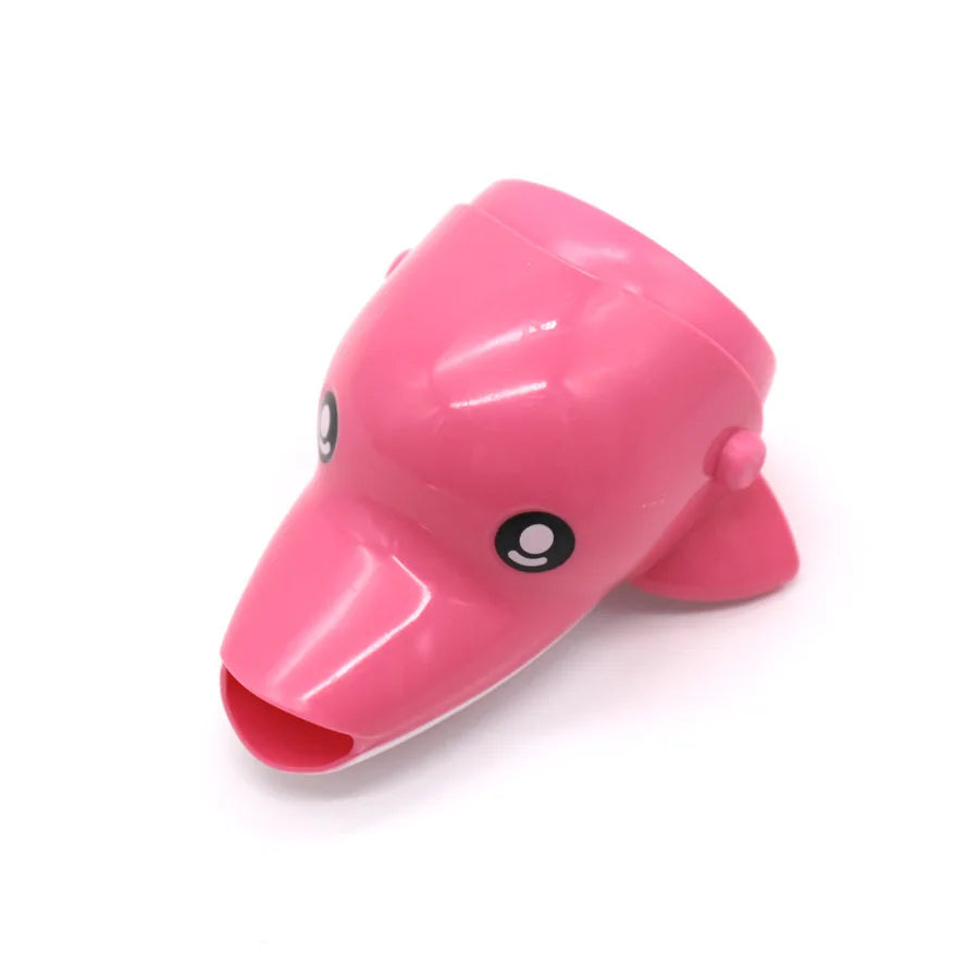 Cartoon Faucet Tap Extender Baby Shower Toy Duck Dolphin Elephant Toddler Kids Hand-washing Faucet Bathroom Sink Bibcock Tap