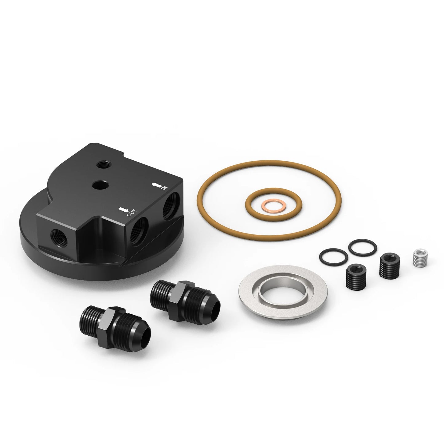 BEVINSEE Oil Filter Cap For Oil Cooler for BMW M50 S50 S52 S54 E36 E46 E34 Z3 Z4 320i 323i 325i 328i 525i 535i 11421741000