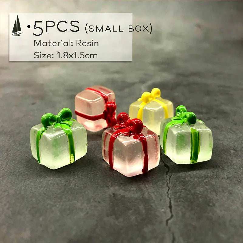 5pcs Miniature Animals Chick Sheep Turtle Puppy Fairy Garden Toy Aquarium Decoration Duck DIY Handicraft Accessories 1-3cm