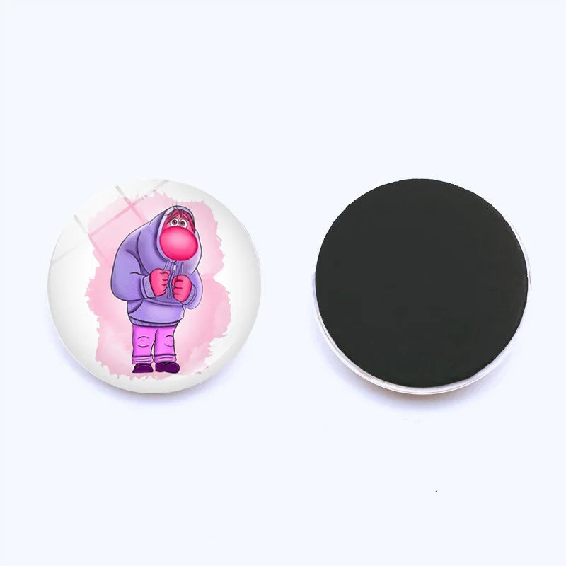 Inside Out 2 Refrigerator Magnets Disney Anime Sadness Anger Fridge Magnet Home Decoration Accessory Kids Toys Gift Hot Sales