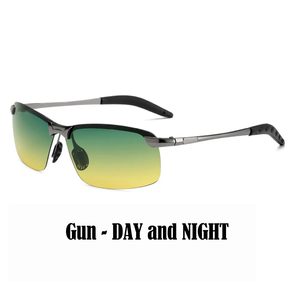 Universal Polarized Photochromic Sunglasses Driving Chameleon Glasses Change Color Sun Glasses Day Night Vision Driver's Eyewear
