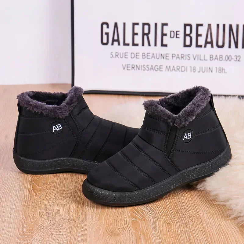 2024 New Waterproof Women Boots Winter Snow Boots for Women Winter Shoes Daily Casual Lightweight Cotton Shoes Ankle Botas Mujer