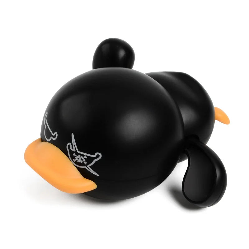 Cute Baby Clockwork Little Yellow Duck Baby Bath Toys Children Boys Girls Playing In The Water Bathroom Set Combination