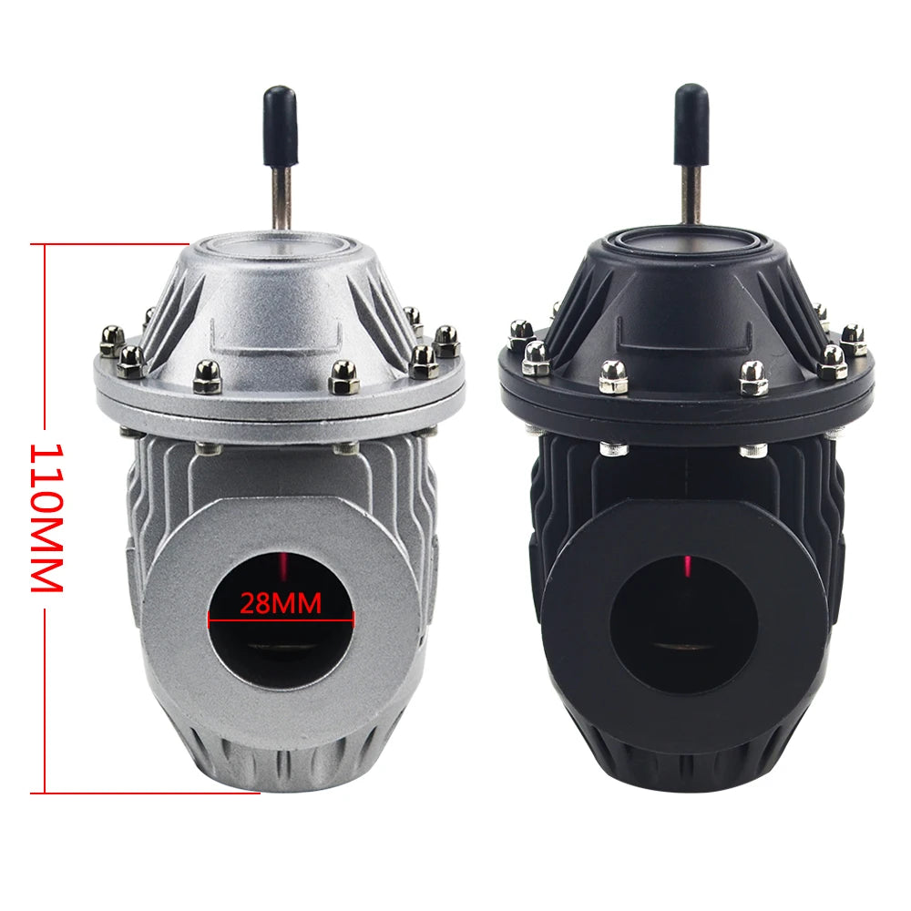 VR - UNIVERSAL BLOW OFF VALVE BOV SUPER SQV 4 IV SSQV 4 IV (Black or Silver) With PQY Sticker VR5730-MB