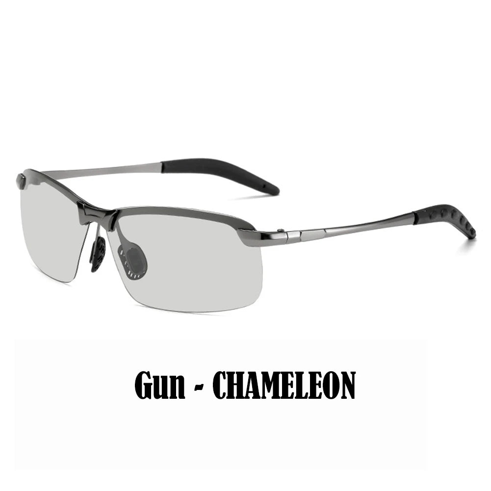 Universal Polarized Photochromic Sunglasses Driving Chameleon Glasses Change Color Sun Glasses Day Night Vision Driver's Eyewear