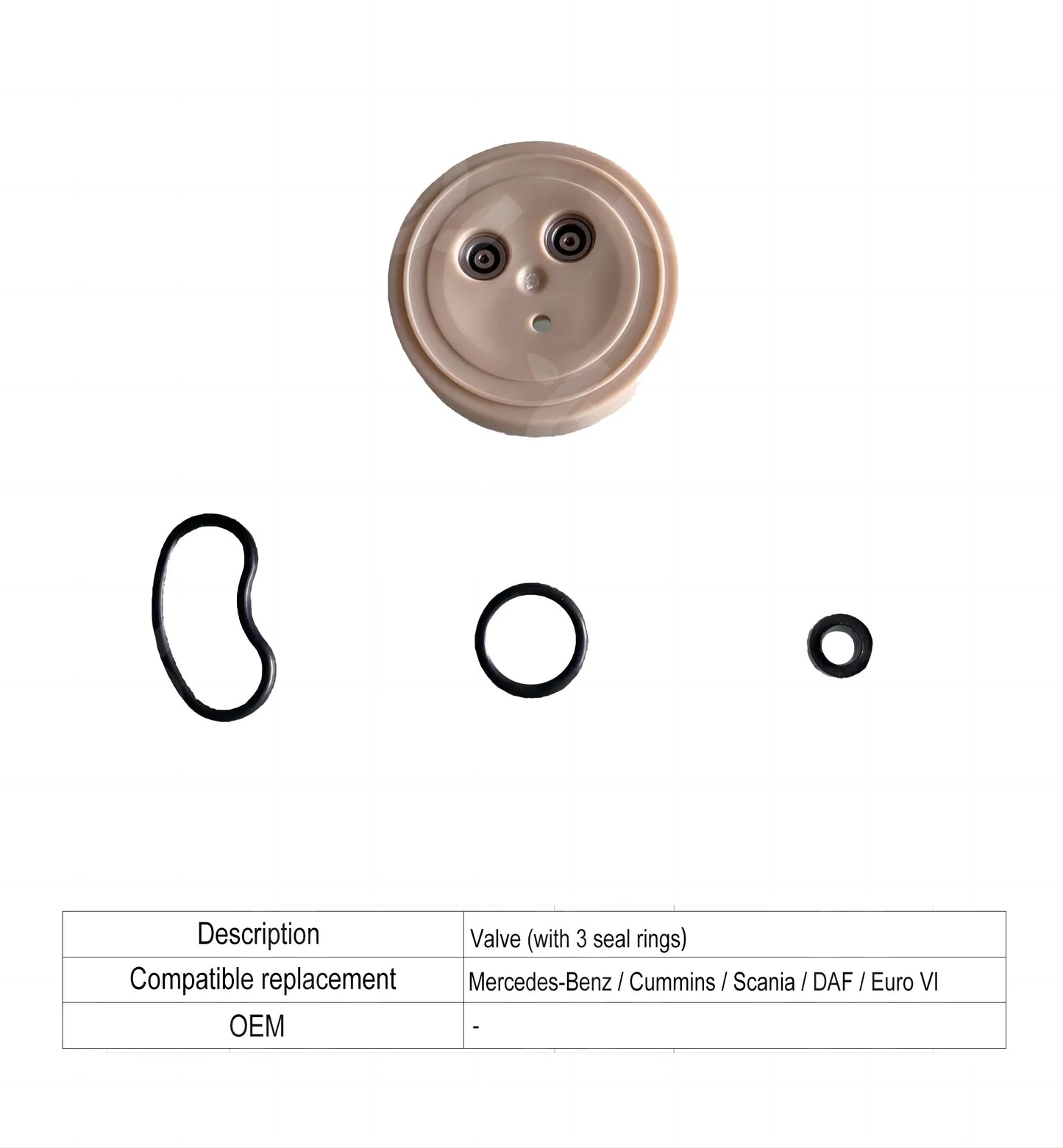 Check Valve OE#A0001407878 A0001405378 - Pump Accessory For ADblue Pump For Mercedes-Benz / Ecorfit