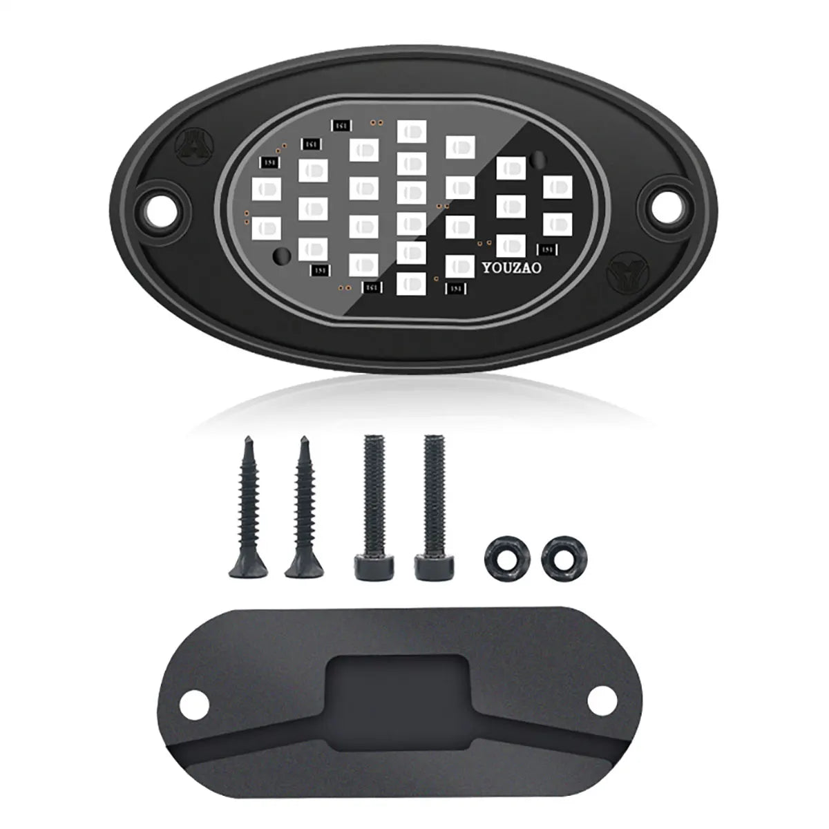 1PCS Car Truck Yacht Trail Rig Lamp Underbody Glow LED Lights Waterproof Led Neon Light For Jeep ATV UTV Offroad Rock Lights