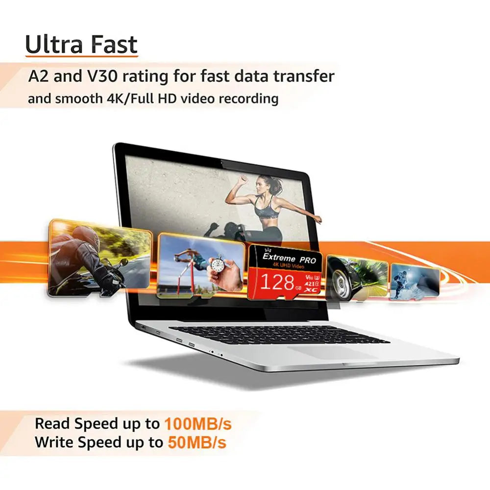 Class 10 Mini Sd Memory Card 2TB 1TB Micro TF SD Card 128GB Mobile Phone TF Flash Card Cartao De Memoria For Samsung Xiaomi PC