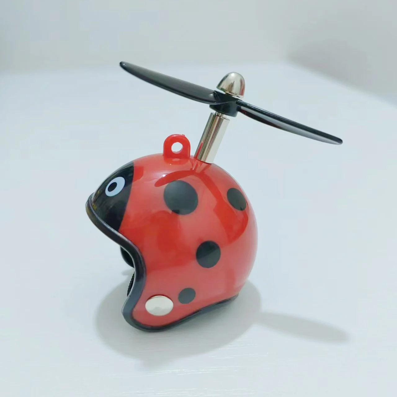 Yellow Black Rubber Duck Animal Pattern Helmet with Propeller for Car Bike Handle Bar Decoration Rubber Squeeky Duckling Duckies