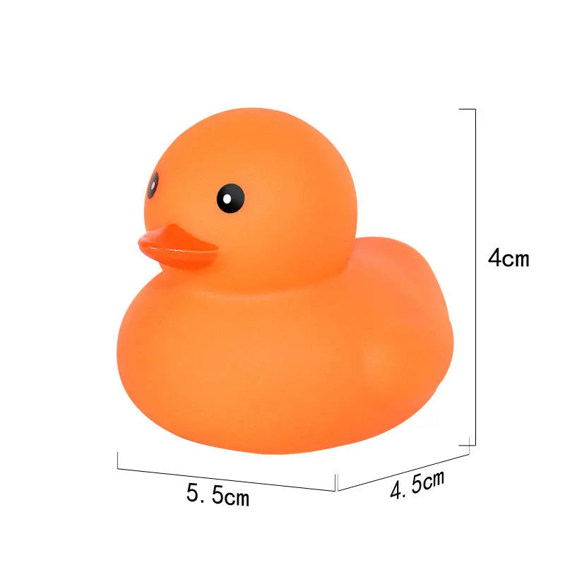 Car Decorative Ornaments, Duck, Little Yellow Duck, Bathing, Pinching and Squawking Little Duck, Children's Water Toy