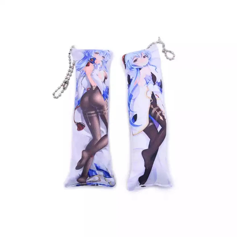 Custom Pillow Keychains Charms Personalized  for Women Girl Baby Gift Cartoon Cat Photo Car Llavero Customized Anime