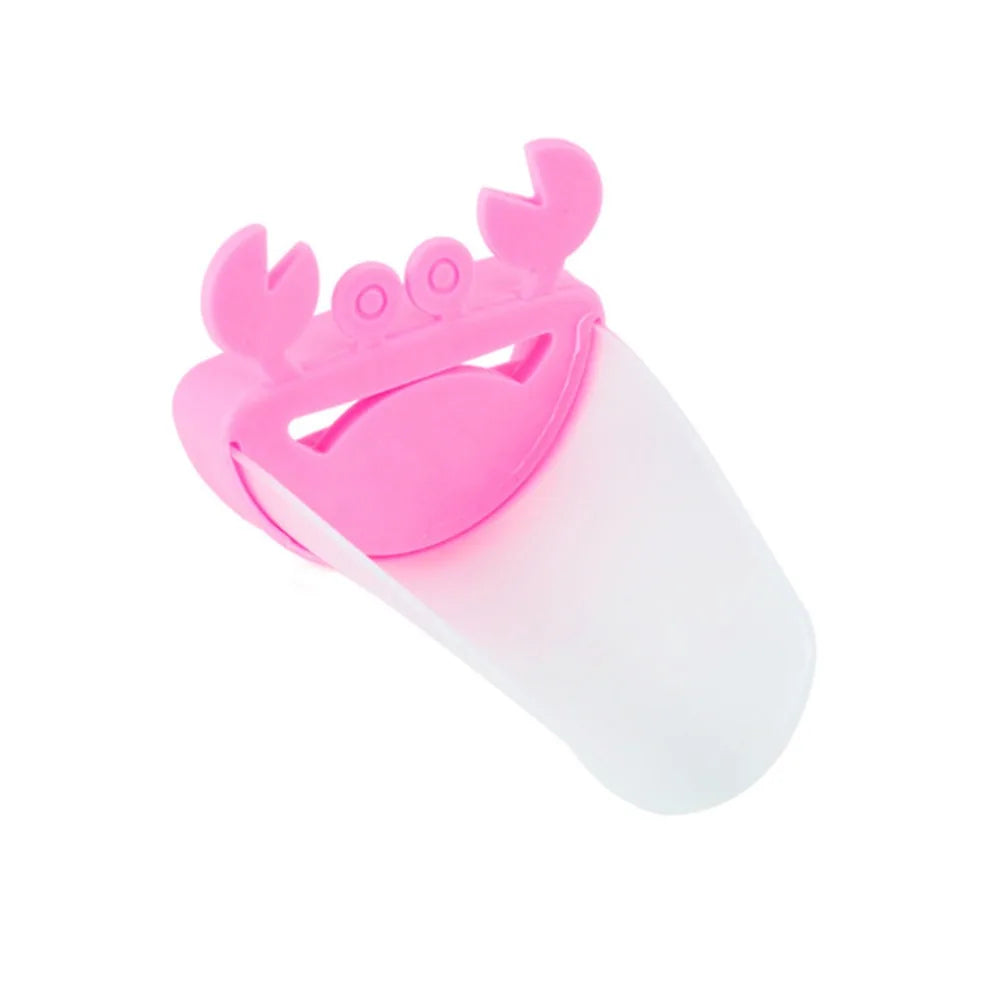 Cartoon Faucet Tap Extender Baby Shower Toy Duck Dolphin Elephant Toddler Kids Hand-washing Faucet Bathroom Sink Bibcock Tap