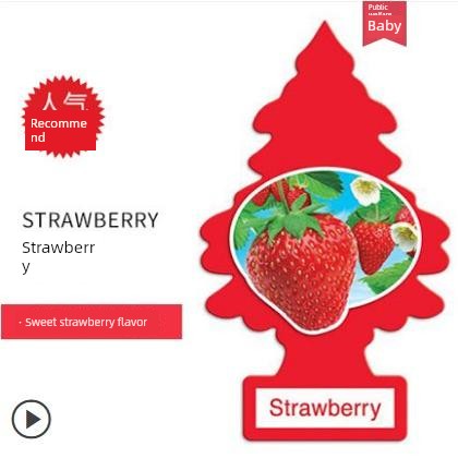 Jasmine Scented Green Tea American Small Tree Pendant Car